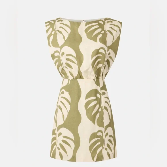 Mon Renn Midsummer Palm Mini Dress - Picture 5 of 11